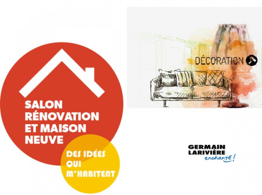 Salon rénovation et maison neuve qui se tiendra Place Forzani à Laval, du 28 au 31 janvier 2016 Logo